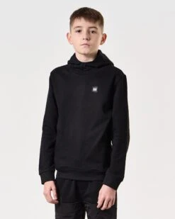 Weekend Offender Kids Ribbe Hoodie Black 8 Weekend Offender Kids Ribbe Hoodie Black -Warm Knit Wear Sales KIDSHDSS2401 RIBBE BLACK 7932