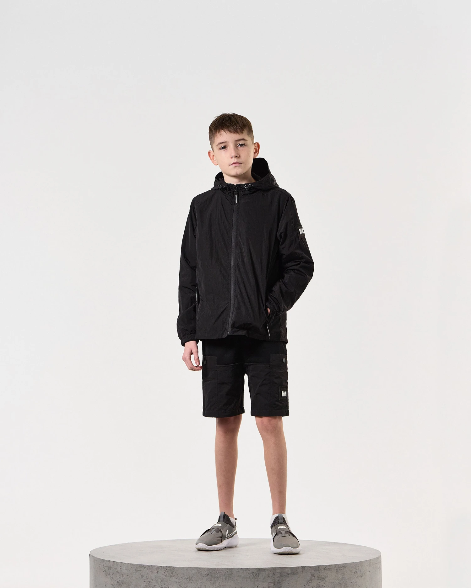 Weekend Offender Kids Technician Jacket Black 2 Weekend Offender Kids Technician Jacket Black - Image 2