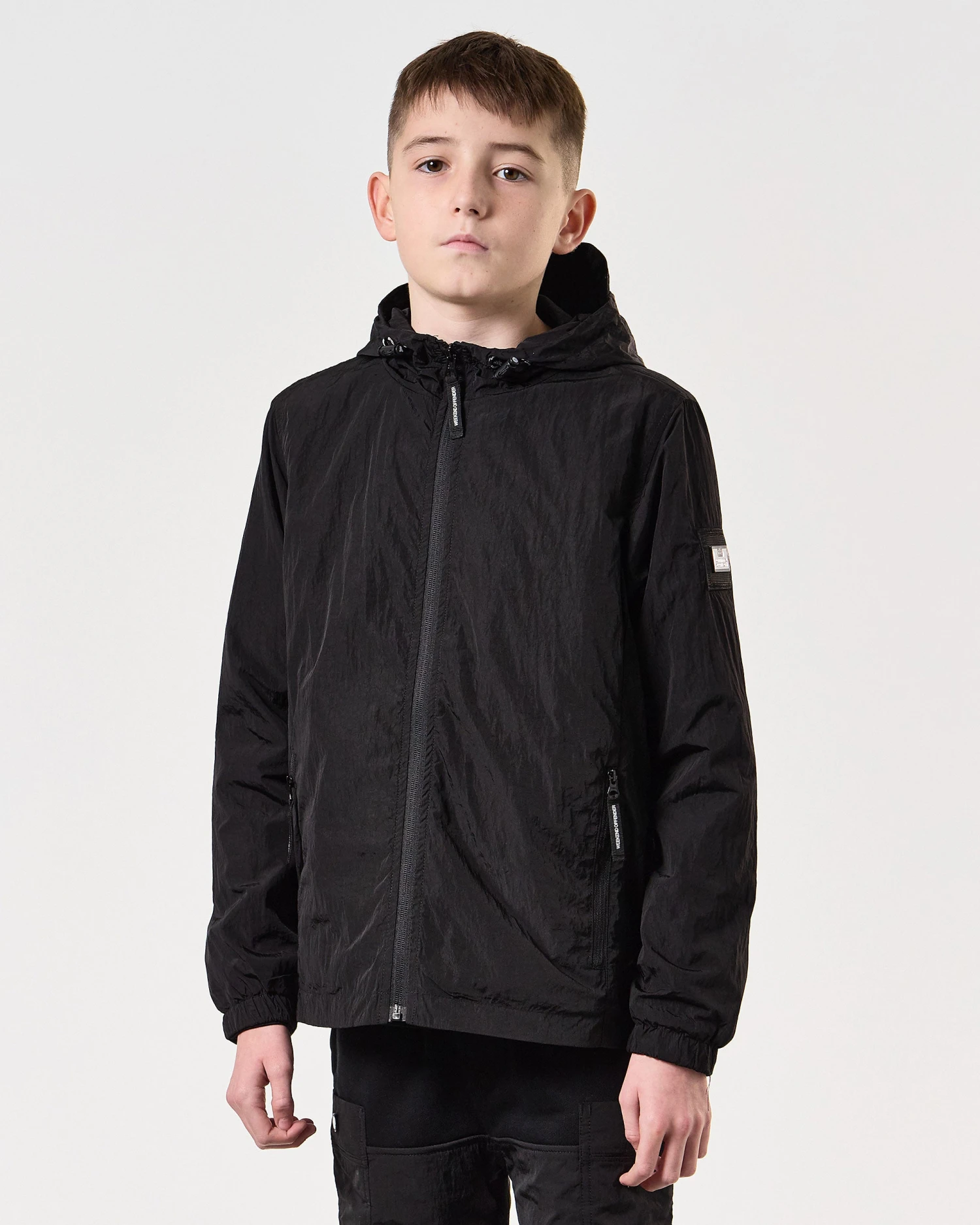 Weekend Offender Kids Technician Jacket Black 3 Weekend Offender Kids Technician Jacket Black - Image 3