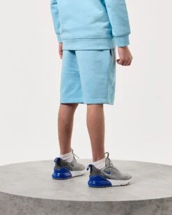 Weekend Offender Kids Hawkins Jogger Shorts Saltwater -Warm Knit Wear Sales KIDSSTSS2401 HAWKINS SALTWATER 7771