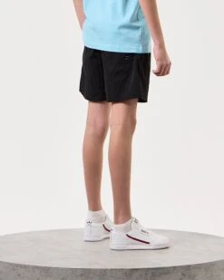 Weekend Offender Kids Stacks Swim Shorts Black -Warm Knit Wear Sales KIDSSTSS2405 STACKS BLACK 7815