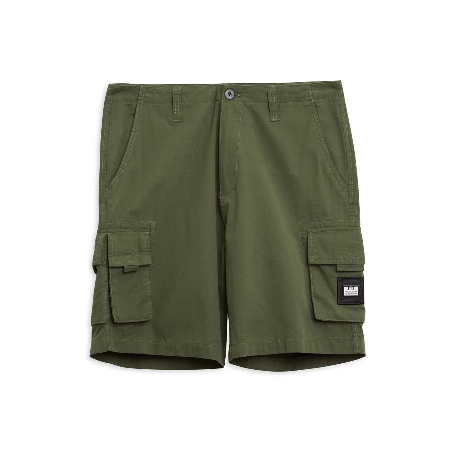 Weekend Offender Kids Mascia Cargo Shorts Dark Green 1 Weekend Offender Kids Mascia Cargo Shorts Dark Green