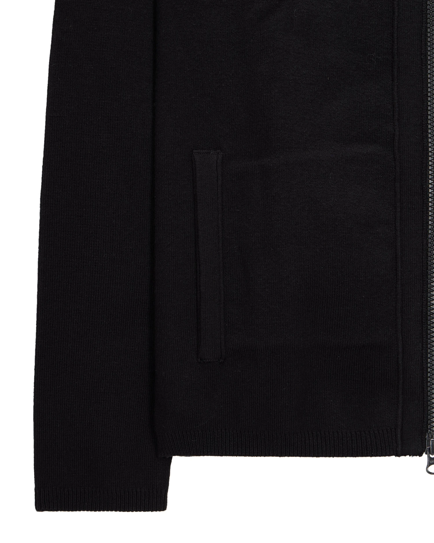 Weekend Offender Enzo Knitted Zip Hooded Sweater Black 7 Weekend Offender Enzo Knitted Zip Hooded Sweater Black - Image 7