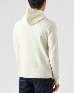 Weekend Offender Enzo Knitted Zip Hooded Sweater Winter White 10 Weekend Offender Enzo Knitted Zip Hooded Sweater Winter White -Warm Knit Wear Sales KWAW2303 ENZO WINTER WHITE 1984 MODEL
