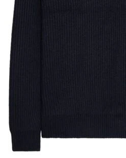 Weekend Offender Couto Knitted Sweater Navy -Warm Knit Wear Sales KWAW2307 COUTO NAVY 4544