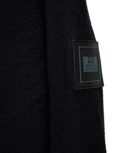 Weekend Offender Dexter Knitted Zip Sweater Black -Warm Knit Wear Sales KWAW2309 DEXTER BLACK 5722