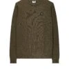 Weekend Offender Solace Knitted Sweater Dark Green