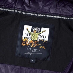 Weekend Offender LG Signature Jacket Navy -Warm Knit Wear Sales LG COLLECTION JKAW20 63 NAVY DETAIL 8 25af2ea0 54a3 4f23 b0b6 83deedc2a1ba