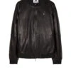 Weekend Offender Wythenshawe Leather Jacket Black