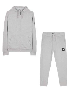 Weekend Offender New York Tracksuit Grey Marl