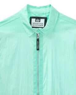 Weekend Offender Zingaro Lightweight Jacket Celeste Green -Warm Knit Wear Sales OSSS2403 ZINGARO CELESTE 9193