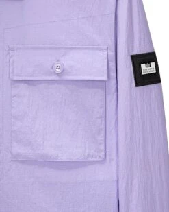 Weekend Offender Arapu Over-Shirt Periwinkle -Warm Knit Wear Sales OSSS2408 ARAPU PERIWINKLE 2772