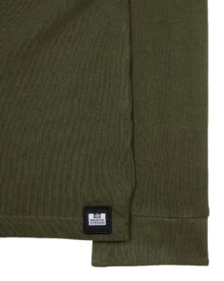 Weekend Offender Austin Long Sleeve Polo Shirt Dark Green -Warm Knit Wear Sales POAW22 14 AUSTIN DARK GREEN 7993