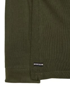 Weekend Offender Austin Long Sleeve Polo Shirt Dark Green -Warm Knit Wear Sales POAW22 14 AUSTIN DARK GREEN 7994