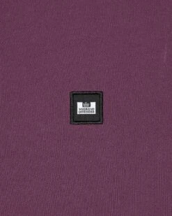 Weekend Offender Rivas Polo Shirt Deep Plum -Warm Knit Wear Sales POAW23 12 RIVAS DEEP PLUM 2282