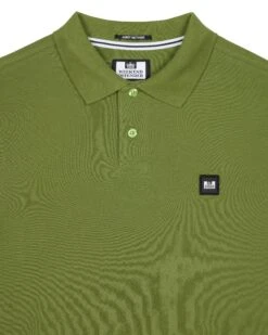 Weekend Offender Caneiros Polo Shirt Seaweed Green -Warm Knit Wear Sales POAW2301 CANEIROS SEAWEED 0842