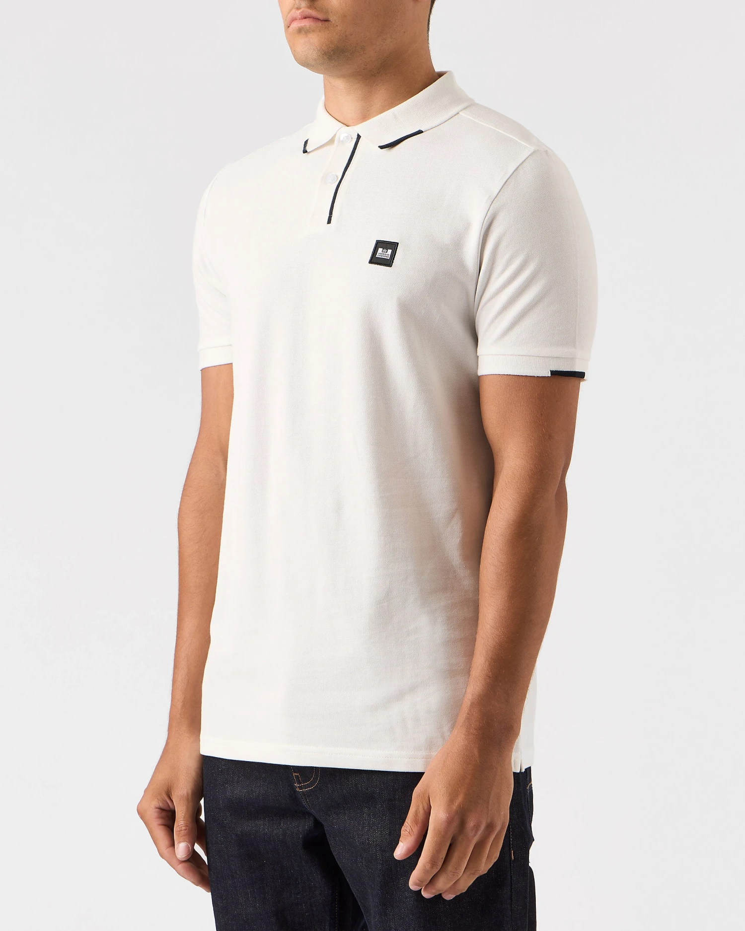 Weekend Offender Rivas Polo Shirt Winter White 2 Weekend Offender Rivas Polo Shirt Winter White - Image 2