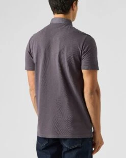 Weekend Offender Schooling Polo Shirt Greystone -Warm Knit Wear Sales POAW2316 SCHOOLING GREYSTONE 1854 MODEL