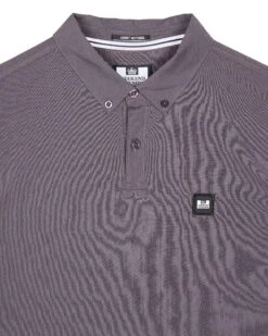 Weekend Offender Schooling Polo Shirt Greystone -Warm Knit Wear Sales POAW2316 SCHOOLING GREY STONE 6279