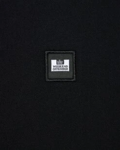 Weekend Offender Dice Long Sleeve Polo Shirt Black -Warm Knit Wear Sales POAW3220 DICE BLACK 0989