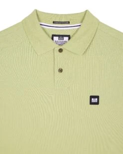 Weekend Offender Caneiros Polo Shirt Fern Moss -Warm Knit Wear Sales POSS23 01 CANEIROS FERN MOSS 1580