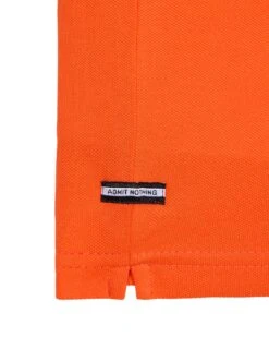 Weekend Offender Caneiros Polo Shirt Orange Fizz -Warm Knit Wear Sales POSS23 01 CANEIROS ORANGE FIZZ