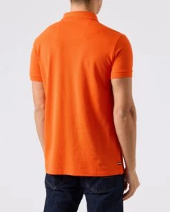 Weekend Offender Caneiros Polo Shirt Orange Fizz -Warm Knit Wear Sales POSS23 01 CANEIROS ROSEWATER 4204