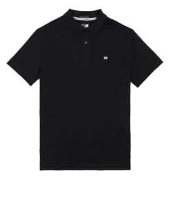 Weekend Offender Monteray Mercerised Polo Shirt Black