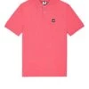 Weekend Offender Caneiros Polo Shirt Anthurium Pink - Plus Size