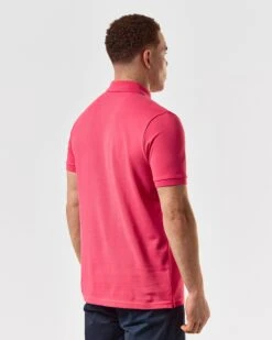 Weekend Offender Caneiros Polo Shirt Anthurium Pink -Warm Knit Wear Sales POSS2401 CANEIROS ANTHURIUM 5458 MODEL