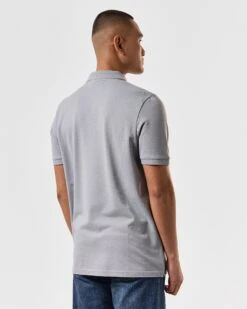 Weekend Offender Caneiros Polo Shirt Smokey Grey -Warm Knit Wear Sales POSS2401 CANEIROS SMOKEY 4108 MODEL