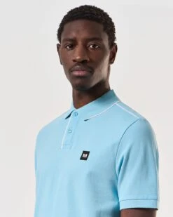 Weekend Offender Astola Polo Shirt Saltwater Blue 10 Weekend Offender Astola Polo Shirt Saltwater Blue -Warm Knit Wear Sales POSS2402 ASTOLA SALTWATER 6817