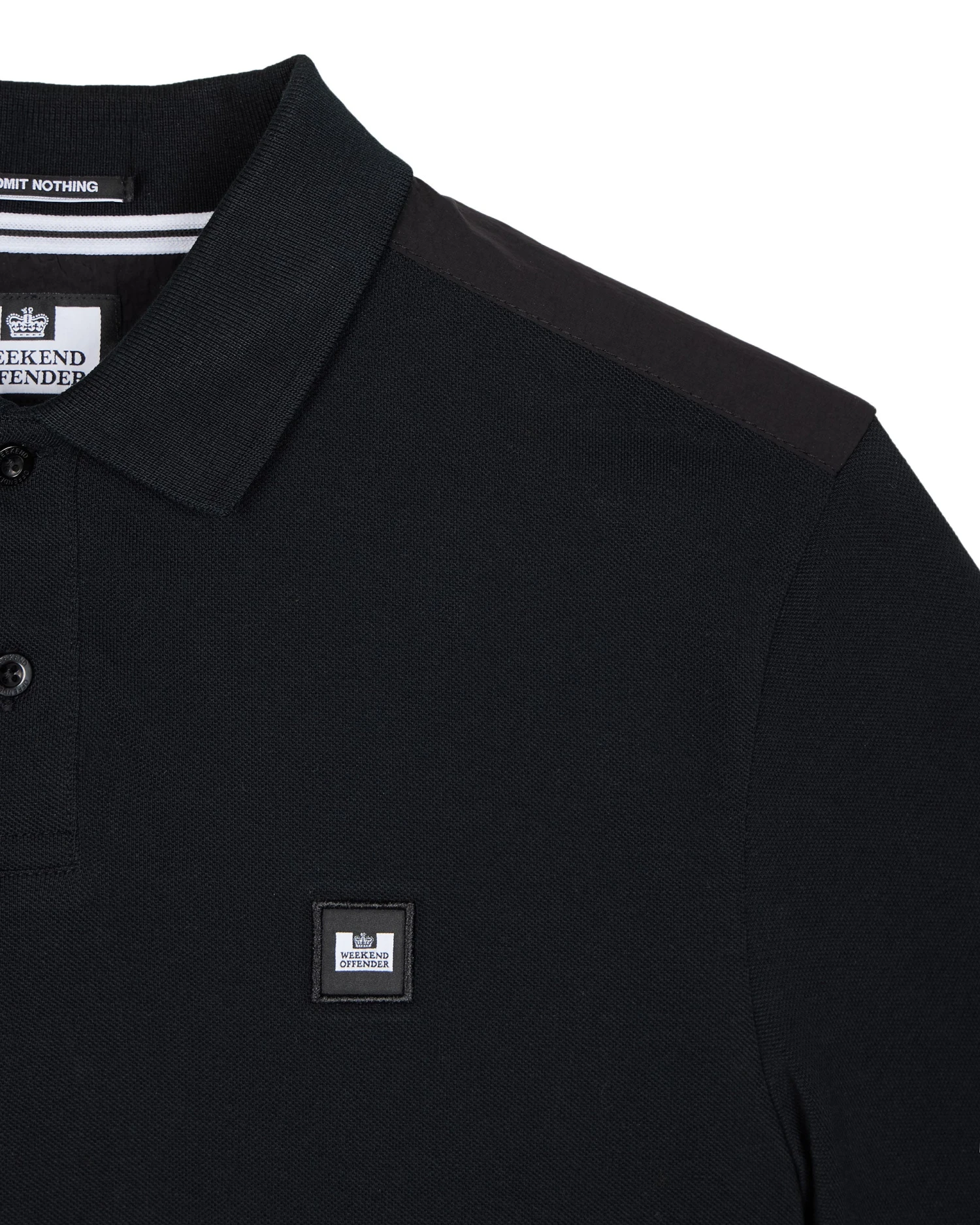 Weekend Offender Brant Polo Shirt Black 6 Weekend Offender Brant Polo Shirt Black - Image 6