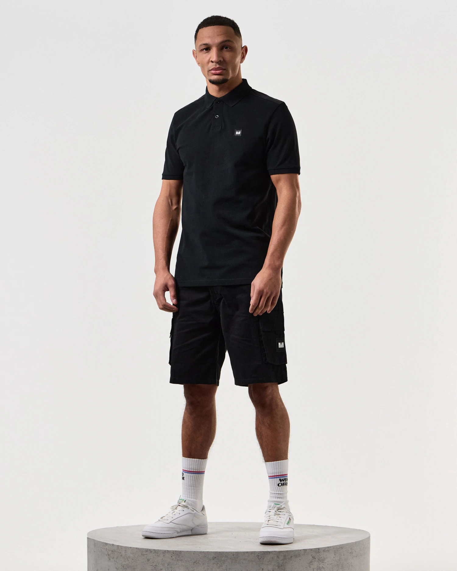 Weekend Offender Brant Polo Shirt Black 2 Weekend Offender Brant Polo Shirt Black - Image 2
