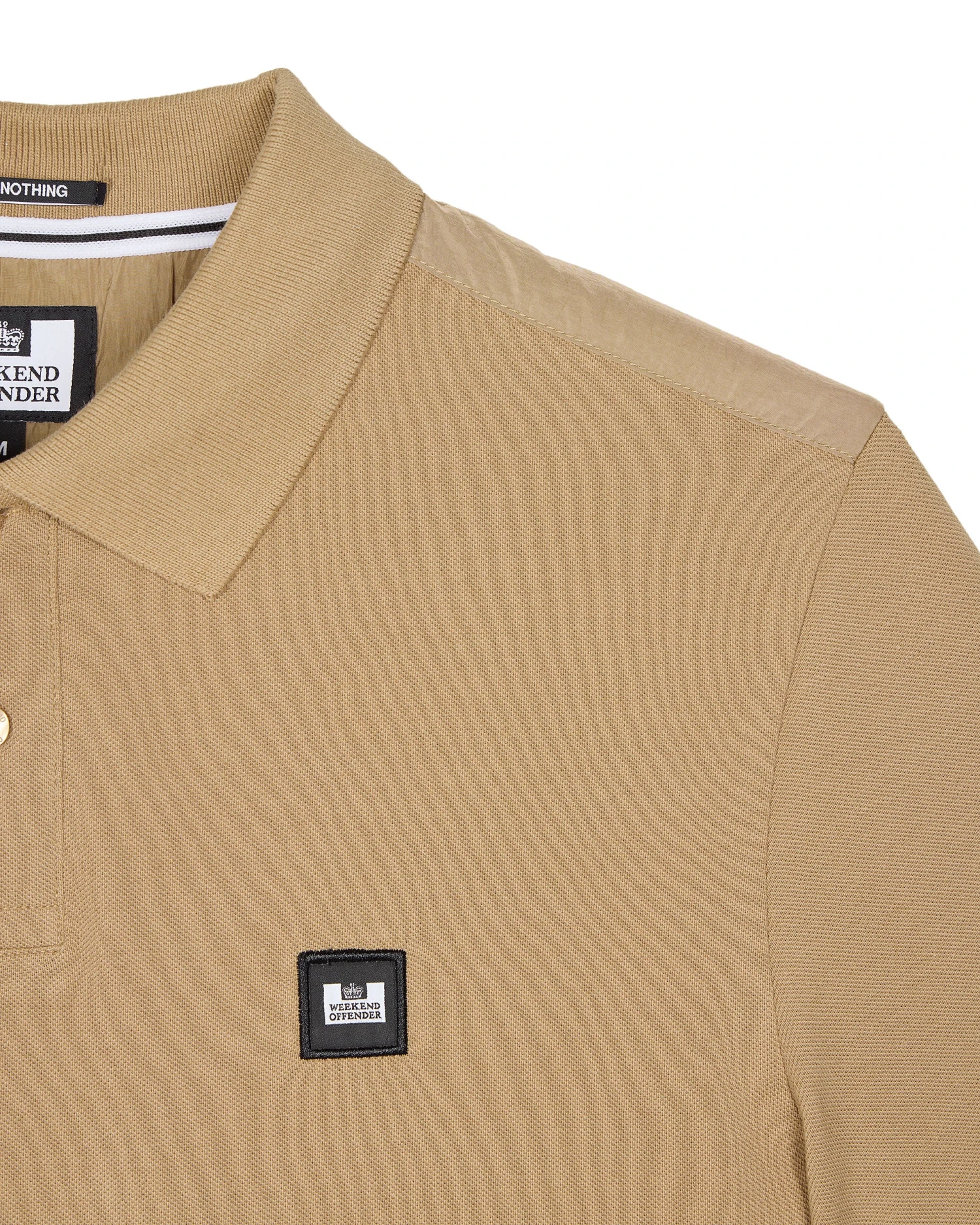 Weekend Offender Brant Polo Shirt Cognac Brown 6 Weekend Offender Brant Polo Shirt Cognac Brown - Image 6