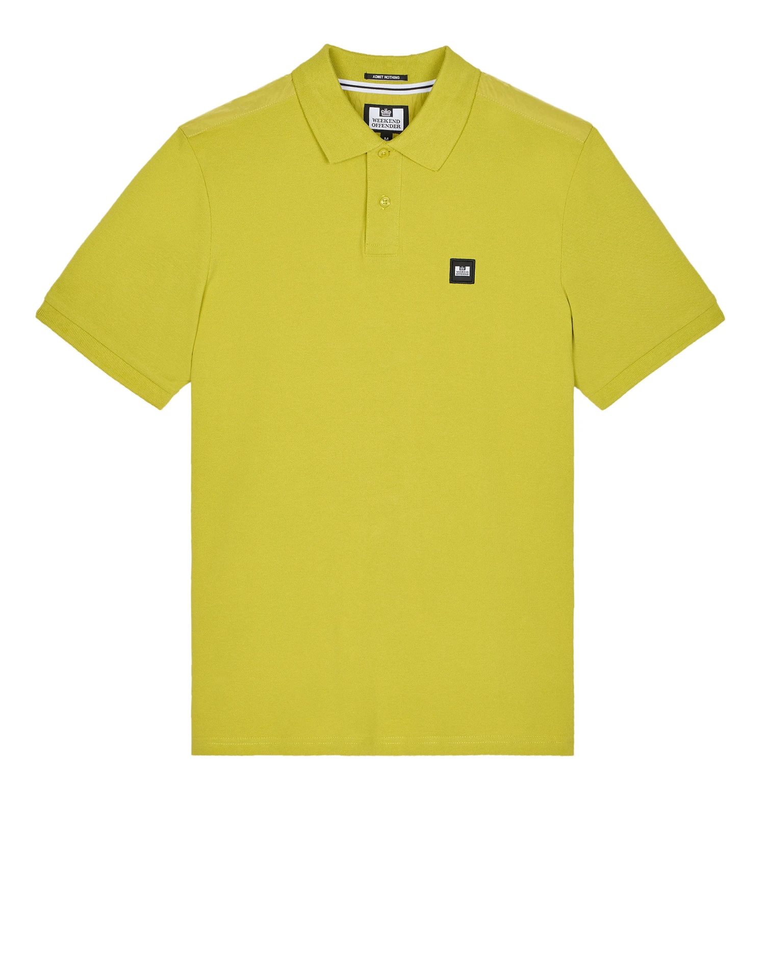 Weekend Offender Brant Polo Shirt Limeish Green 1 Weekend Offender Brant Polo Shirt Limeish Green