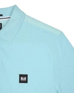 Weekend Offender Brant Polo Shirt Saltwater Blue 11 Weekend Offender Brant Polo Shirt Saltwater Blue -Warm Knit Wear Sales POSS2403 BRANT SALTWATER 10953