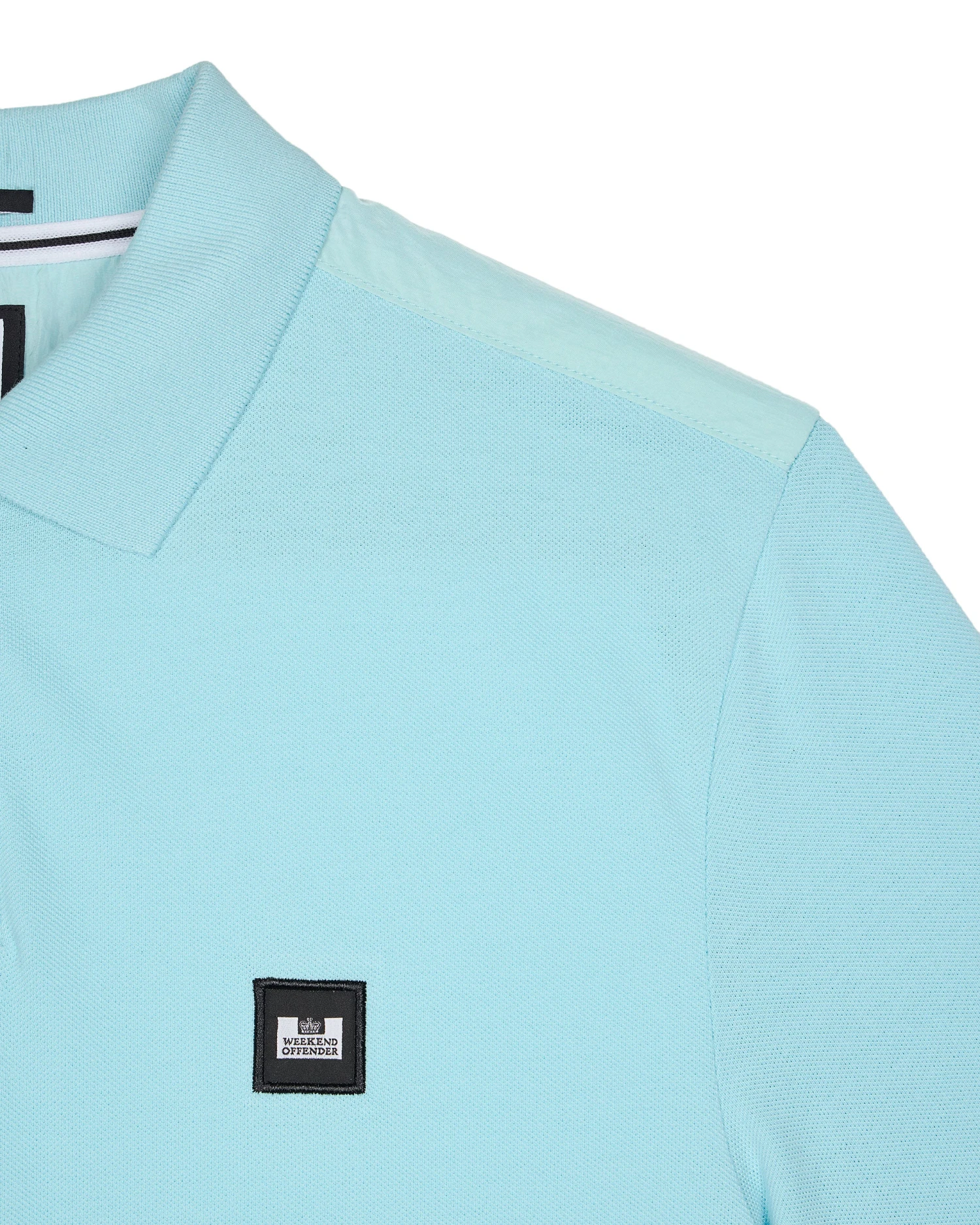 Weekend Offender Brant Polo Shirt Saltwater Blue 6 Weekend Offender Brant Polo Shirt Saltwater Blue - Image 6