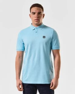 Weekend Offender Brant Polo Shirt Saltwater Blue 8 Weekend Offender Brant Polo Shirt Saltwater Blue -Warm Knit Wear Sales POSS2403 BRANT SALTWATER 5071 MODEL