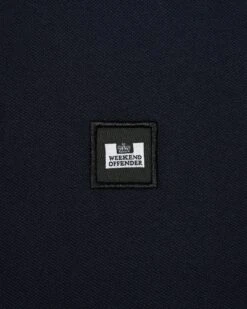 Weekend Offender Sakai Polo Shirt Navy -Warm Knit Wear Sales POSS2406 SACAI NAVY 0356