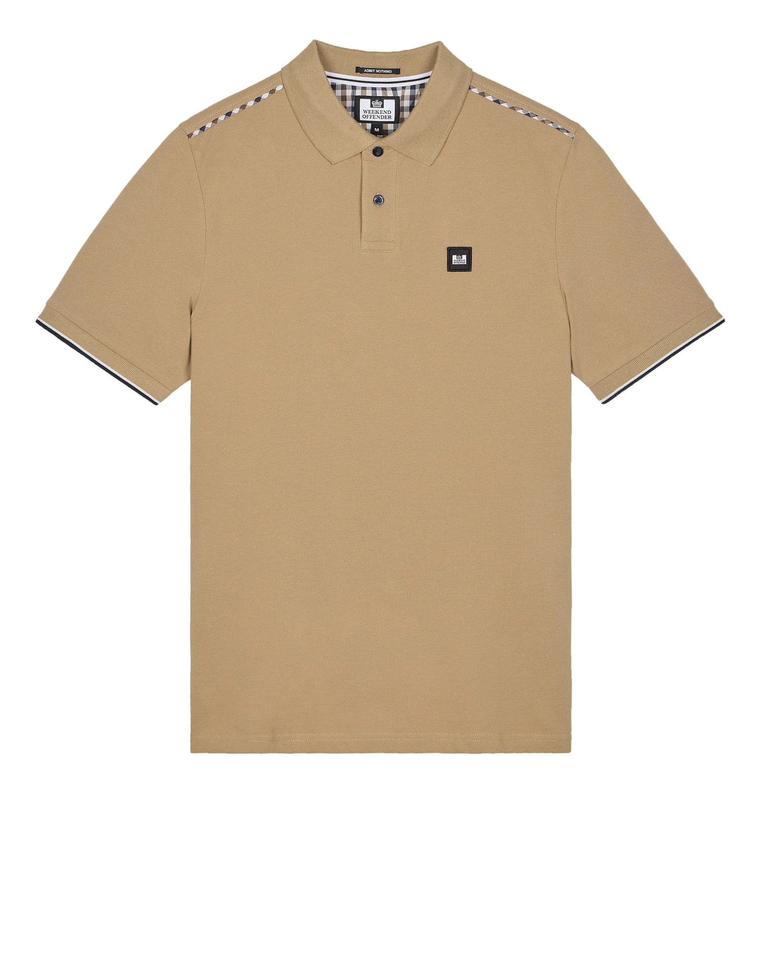 Weekend Offender Sakai Polo Shirt Cognac Brown - Plus Size 1 Weekend Offender Sakai Polo Shirt Cognac Brown - Plus Size