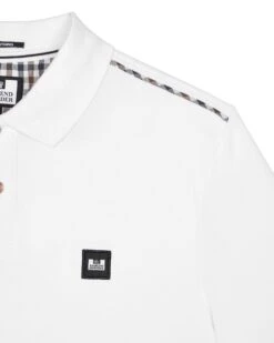 Weekend Offender Sakai Polo Shirt White 11 Weekend Offender Sakai Polo Shirt White -Warm Knit Wear Sales POSS2406 SAKAI WHITE 10917