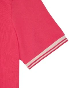 Weekend Offender Levanto Polo Shirt Anthurium Pink/Alabaster -Warm Knit Wear Sales POSS2408 LEVANTO ANTHURIUM 10665
