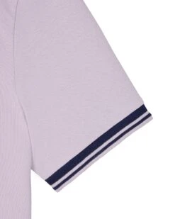 Weekend Offender Levanto Polo Shirt Periwinkle/Bright Navy -Warm Knit Wear Sales POSS2408 LEVANTO PERIWINKLE 10654