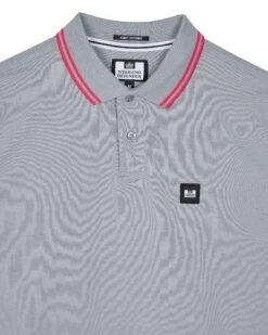 Weekend Offender Levanto Polo Shirt Smokey Grey/Anthurium Pink 10 Weekend Offender Levanto Polo Shirt Smokey Grey/Anthurium Pink -Warm Knit Wear Sales POSS2408 LEVANTO SMOKEY 10669