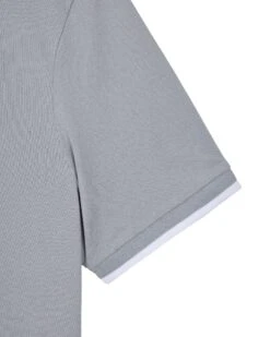 Weekend Offender Shore Polo Shirt Smokey Grey -Warm Knit Wear Sales POSS2410 SHORE SMOKEY 10713