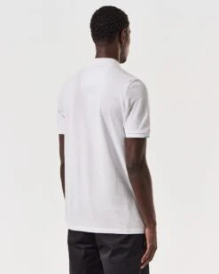 Weekend Offender Rivas Polo Shirt White/Celeste Blue 11 Weekend Offender Rivas Polo Shirt White/Celeste Blue -Warm Knit Wear Sales POSS2411 RIVAS WHITE 6769