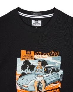 Weekend Offender 944 Graphic T-Shirt Black -Warm Knit Wear Sales PTAW23 06 944 BLACK 2172