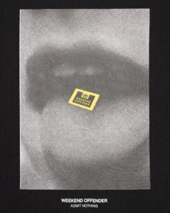 Weekend Offender Trip Graphic T-Shirt Black -Warm Knit Wear Sales PTAW23 08 TRIP BLACK 2189