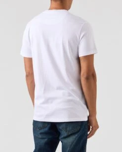 Weekend Offender Ronnie Graphic T-Shirt White -Warm Knit Wear Sales PTAW2302 RONNIE WHITE 0262